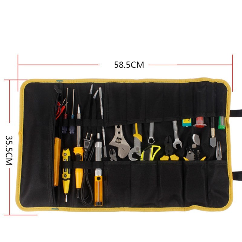 Multifunctional tool bag roll storage bag