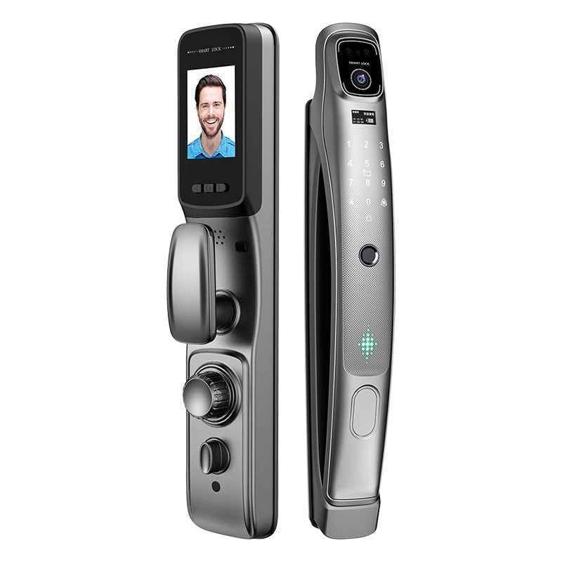 Face Recognition Lock Remote Visual Intercom Intelligent Fingerprint Lock