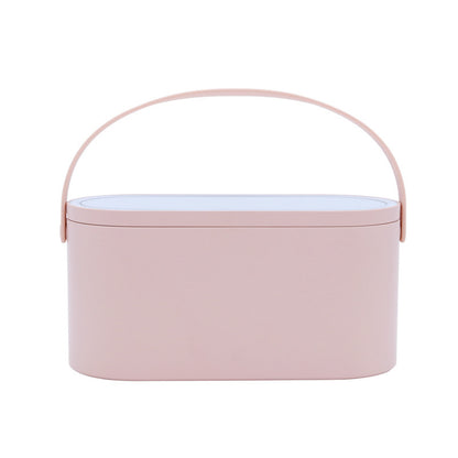 Creative Mini Muid Portable Make-Up Box Led Rechargeable Make-Up Mirror Night Light Travel Make-Up Desktop Make-Up Mirror