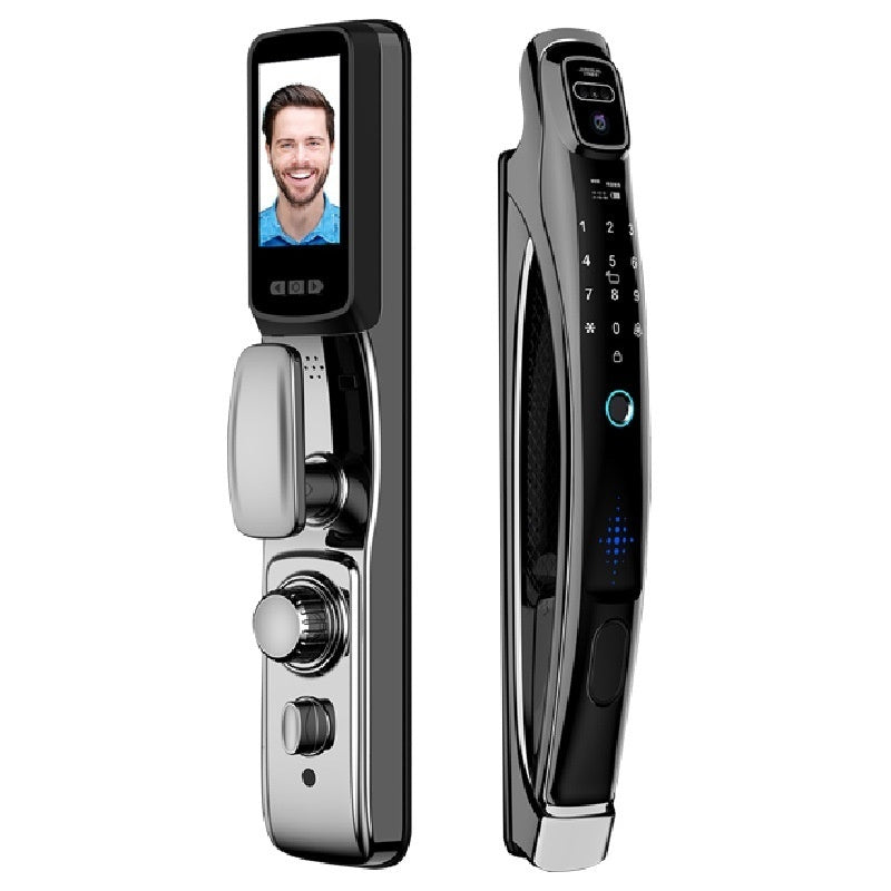 Face Recognition Lock Remote Visual Intercom Intelligent Fingerprint Lock