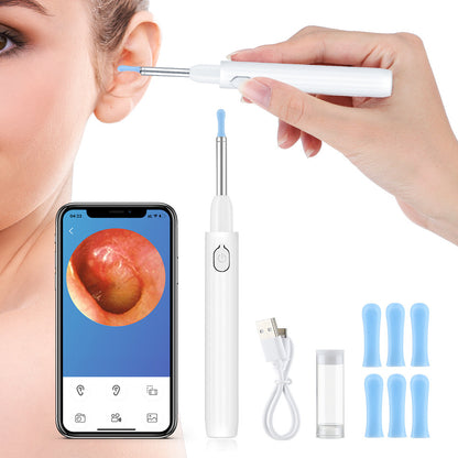 Household Smart WIFI Electric Luminous Ear Speculum Ear Cleaning Tool