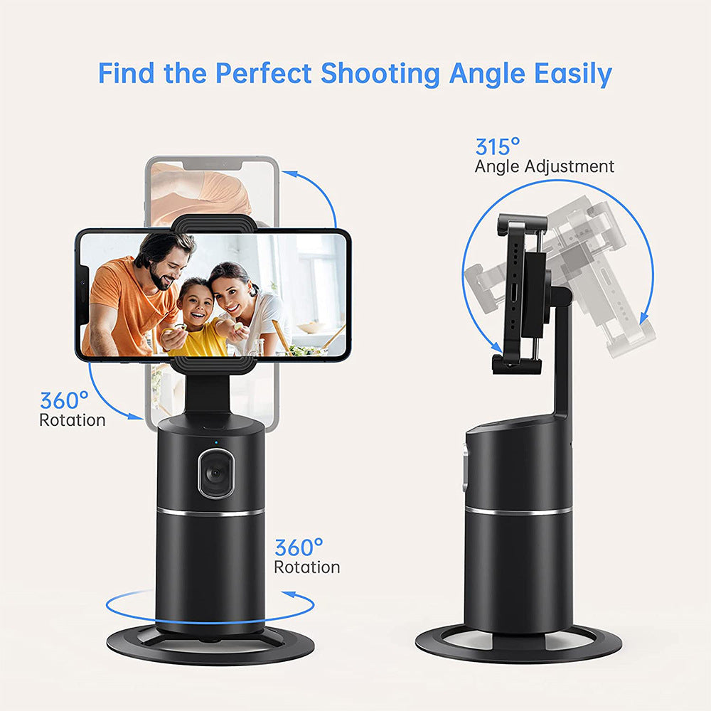 Automatic Face Tracking Selfie Stick 360 Rotation