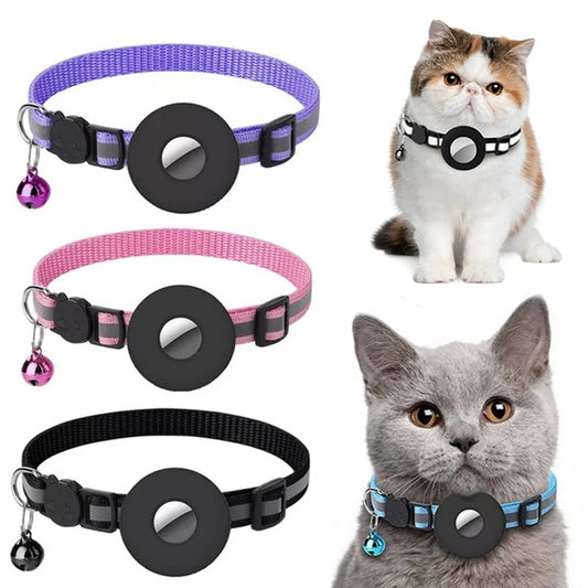 Airtags Protective Cover Cat Dog Kitten Puppy Nylon Collar